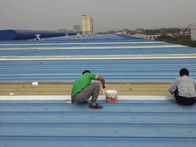 金屬屋頂防水項目施工